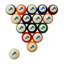 Load image into Gallery viewer, Detroit Lions Retro Billiard Ball Sets