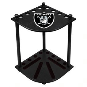 Las Vegas Raiders Corner Cue Rack