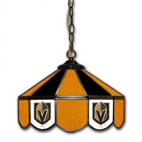 Vegas Golden Knights 14-in. Stained Glass Pub Light