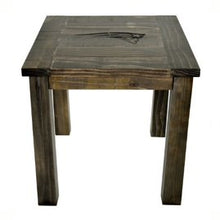 Load image into Gallery viewer, New England Patriots Reclaimed Side Table