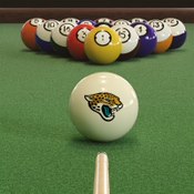 Load image into Gallery viewer, Jacksonville Jaguars Cue Ball