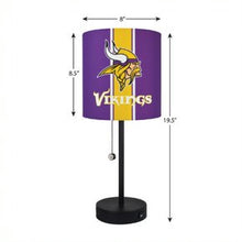 Load image into Gallery viewer, Minnesota Vikings Desk/Table Lamp