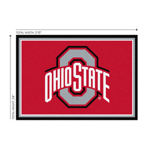 Ohio State Buckeyes 3x4 Area Rug