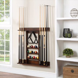 HB Home Sierra Billiards Wall Rack