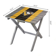 Load image into Gallery viewer, Pittsburgh Penguins Folding Adirondack Table