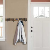 Load image into Gallery viewer, Baltimore Ravens Oak Coat Rack