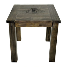 Load image into Gallery viewer, Chicago Blackhawks Reclaimed Side Table