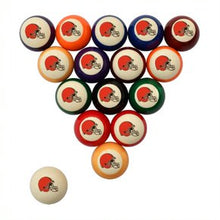Load image into Gallery viewer, Cleveland Browns Retro Billiard Ball Sets