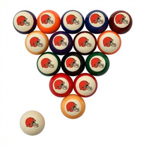 Cleveland Browns Retro Billiard Ball Sets