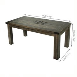 New York Giants Reclaimed Coffee Table