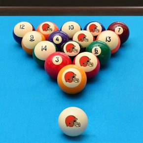 Cleveland Browns Retro Billiard Ball Sets