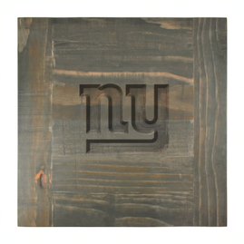 New York Giants Reclaimed Side Table