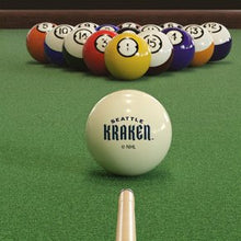 Load image into Gallery viewer, Seattle Kraken Cue Ball