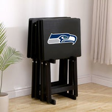 Load image into Gallery viewer, Seattle Seahawks TV Snack Tray Set