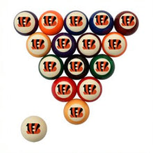 Load image into Gallery viewer, Cincinnati Bengals Retro Billiard Ball Sets