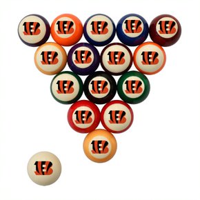 Cincinnati Bengals Retro Billiard Ball Sets