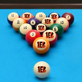 Cincinnati Bengals Retro Billiard Ball Sets