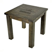 Load image into Gallery viewer, Cleveland Browns Reclaimed Side Table