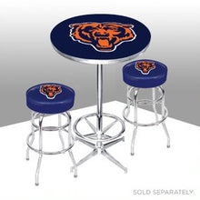 Load image into Gallery viewer, Chicago Bears Chrome Pub Table