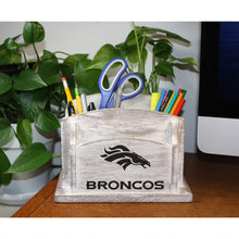 Load image into Gallery viewer, Denver Broncos Desk Organizer