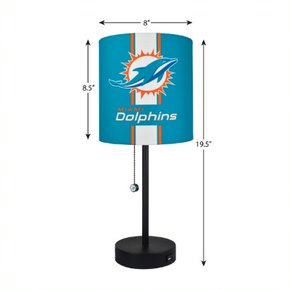 Miami Dolphins Desk/Table Lamp