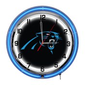 Load image into Gallery viewer, Carolina Panthers 18&quot; Neon Clock