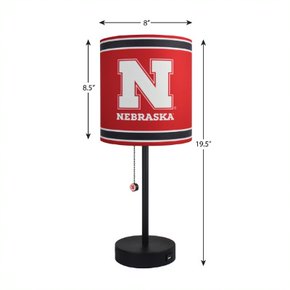 Nebraska Cornhuskers Desk/Table Lamp