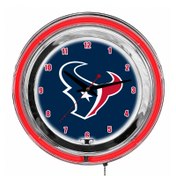 Houston Texas 14" Neon Clock