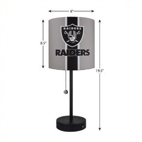 Las Vegas Raiders Desk/Table Lamp
