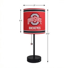 Load image into Gallery viewer, Ohio State Buckeyes Desk/Table Lamp