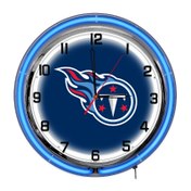 Load image into Gallery viewer, Tennessee Titans 18&quot; Neon Clock