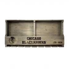 Chicago Blackhawks Bar Shelf