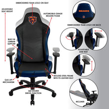 Load image into Gallery viewer, Chicago Bears Pro Series Gaming Chair