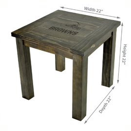 Cleveland Browns Reclaimed Side Table