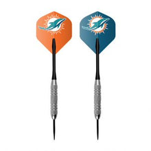 Load image into Gallery viewer, Miami Dolphins Fan&#39;s Choice Dartboard Set