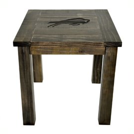 Buffalo Bills Reclaimed Side Table