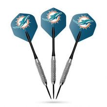 Load image into Gallery viewer, Miami Dolphins Fan&#39;s Choice Dartboard Set