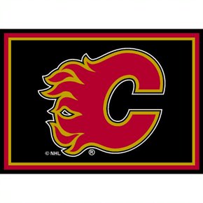 Calgary Flames Spirit Rug