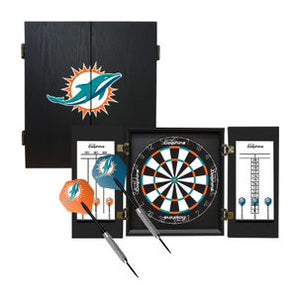 Miami Dolphins Fan's Choice Dartboard Set