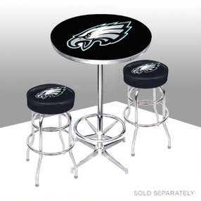 Philadelphia Eagles Chrome Pub Table