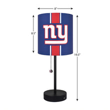 Load image into Gallery viewer, New York Giants Desk/Table Lamp