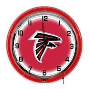 Load image into Gallery viewer, Atlanta Falcons 18&quot; Neon Clock