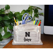 Load image into Gallery viewer, Nebraska Cornhuskers Desk Organizer