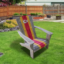 Load image into Gallery viewer, Kansas City Chiefs Wood Adirondack Chair