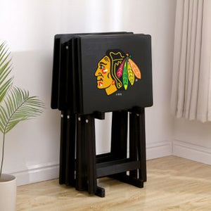 Chicago Blackhawks TV Snack Tray Set