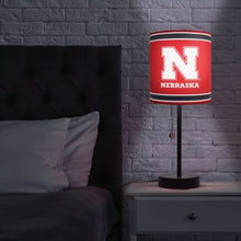 Load image into Gallery viewer, Nebraska Cornhuskers Desk/Table Lamp