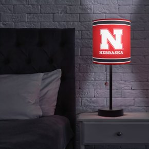 Nebraska Cornhuskers Desk/Table Lamp