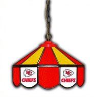 Kansas City Chiefs 14-in. Stained Glass Pub Light
