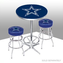 Dallas Cowboys Chrome Pub Table