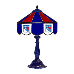 New York Rangers 21' Stained Glass Table Lamp